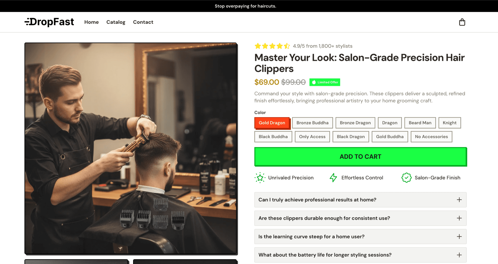 Men's Grooming Store